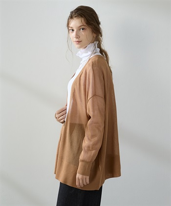 CIASENSE（シアセンス）の「Wool Mix Dropped Shoulder