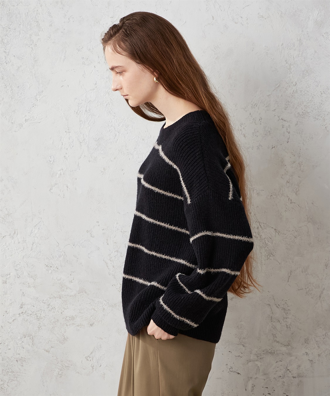 LE SOUK HOLIDAY ボーダーニットプルオーバー_sub_2