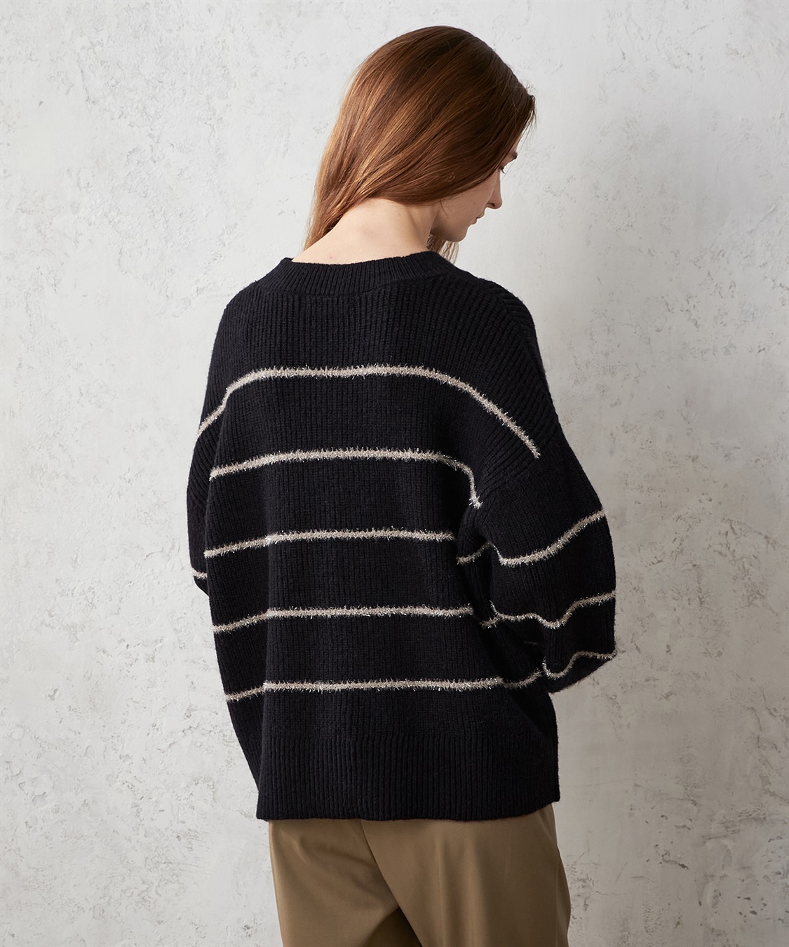 LE SOUK HOLIDAY ボーダーニットプルオーバー_sub_4