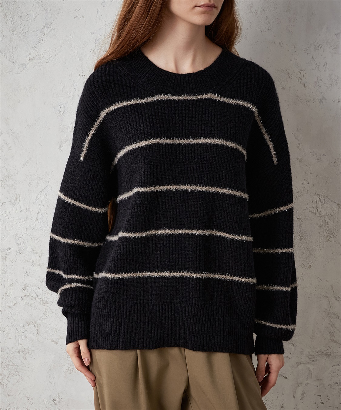 LE SOUK HOLIDAY ボーダーニットプルオーバー_sub_8