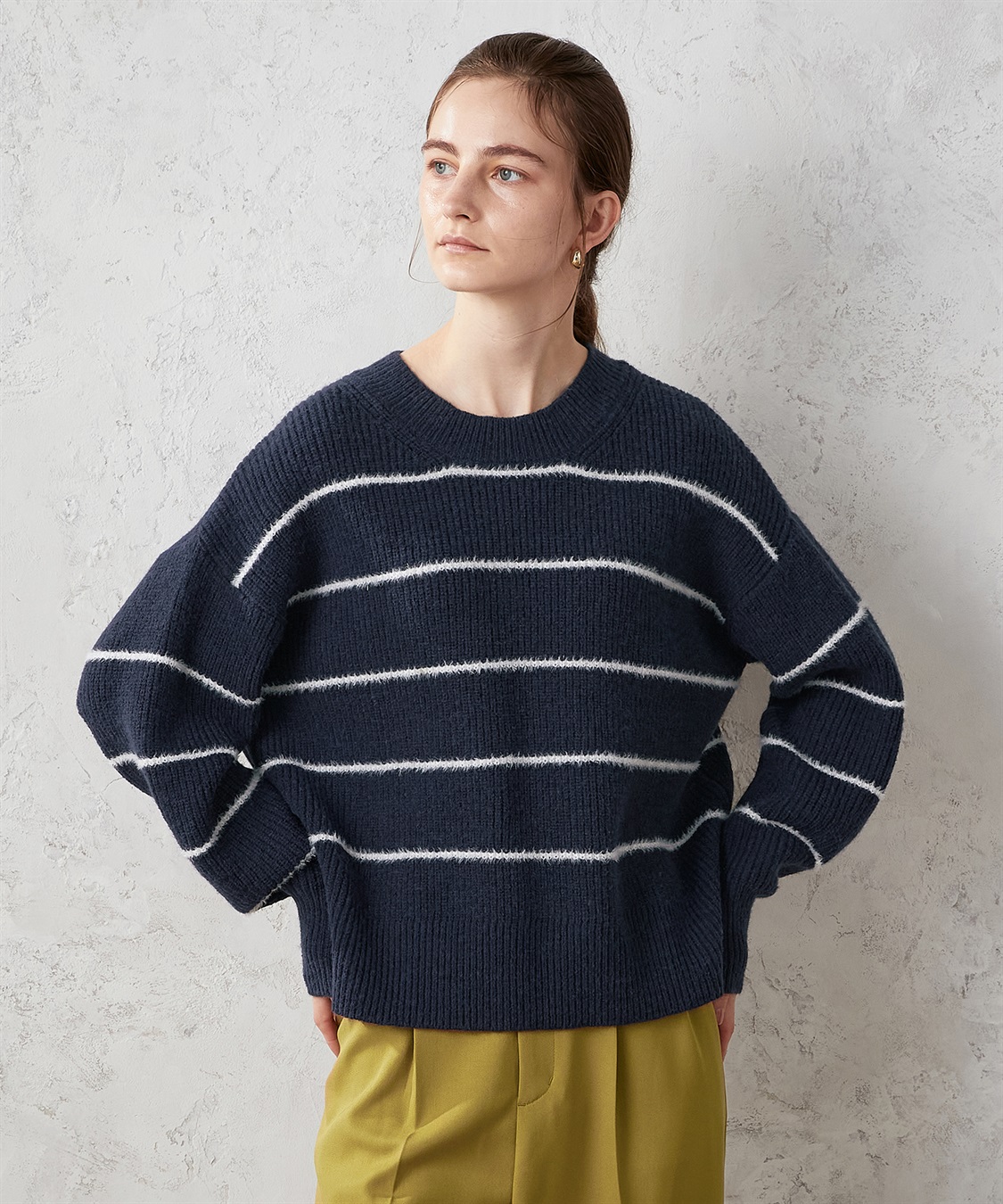 LE SOUK HOLIDAY ボーダーニットプルオーバー_sub_17