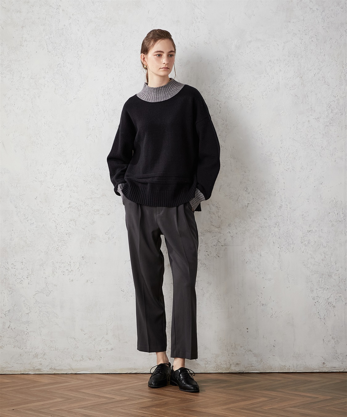 LE SOUK HOLIDAY 配色リブ ニットプルオーバー_sub_15