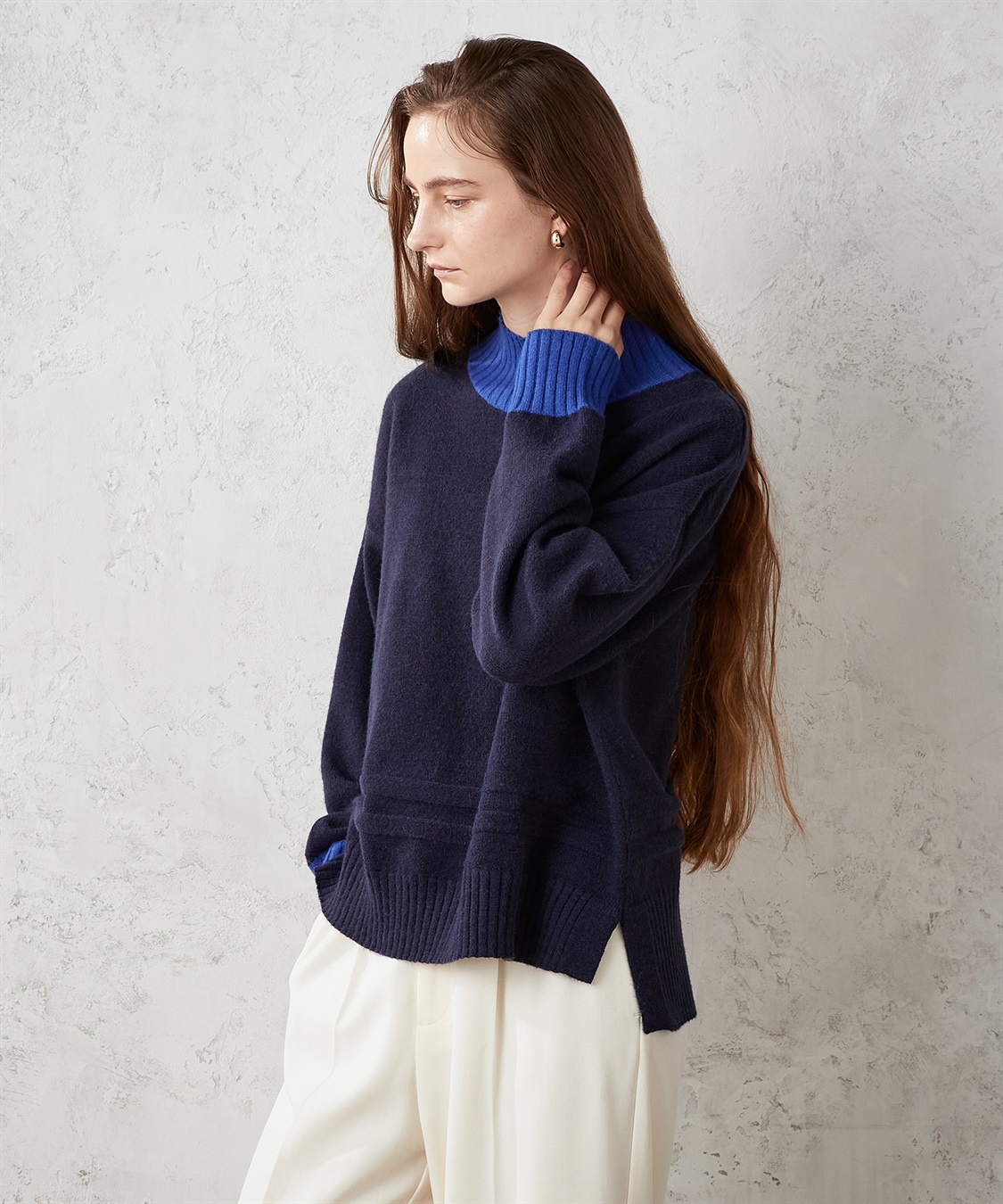 LE SOUK HOLIDAY 配色リブ ニットプルオーバー_sub_17