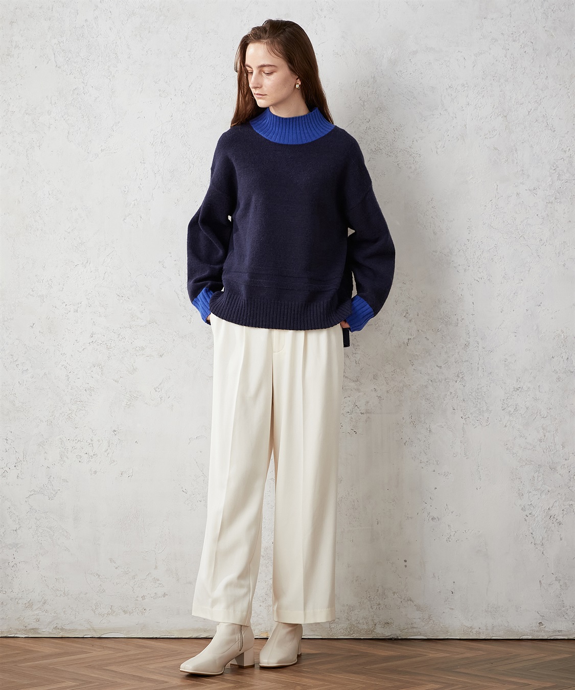 LE SOUK HOLIDAY 配色リブ ニットプルオーバー_sub_19