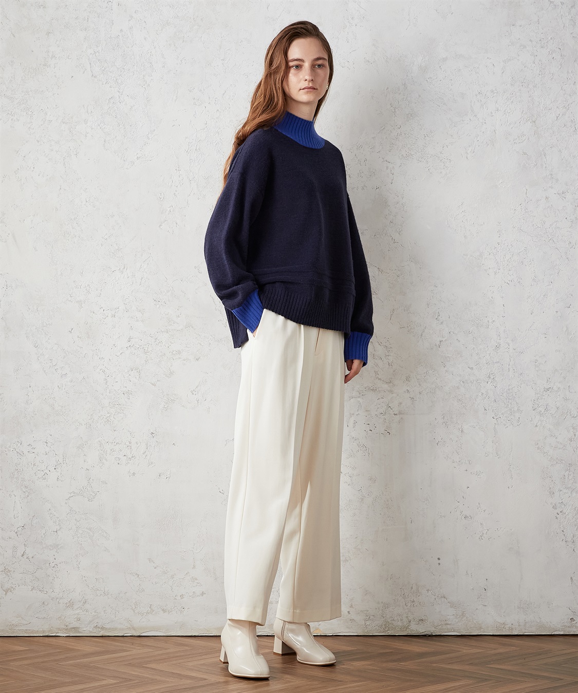 LE SOUK HOLIDAY 配色リブ ニットプルオーバー_sub_20