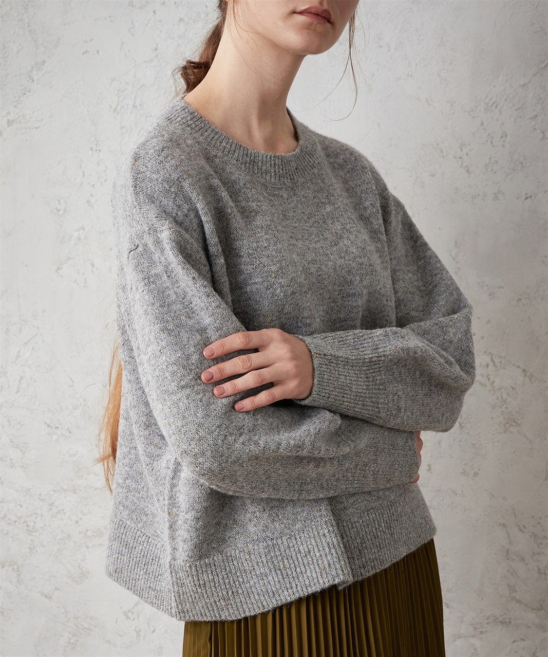 ラメニットプルオーバー LE SOUK HOLIDAY｜クロスプラス公式通販サイト