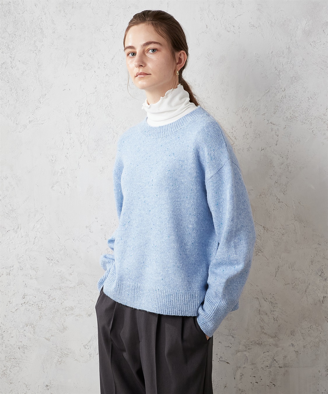 ラメニットプルオーバー LE SOUK HOLIDAY｜クロスプラス公式通販サイト