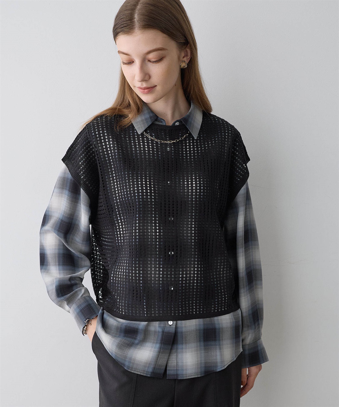 LE SOUK HOLIDAY メッシュベスト_sub_4