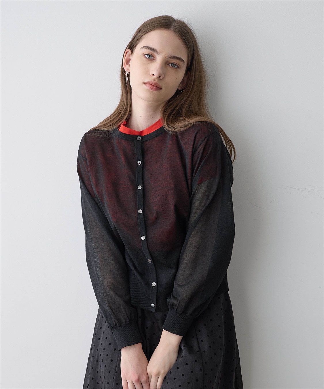 LE SOUK HOLIDAY シアーカーディガン_sub_3