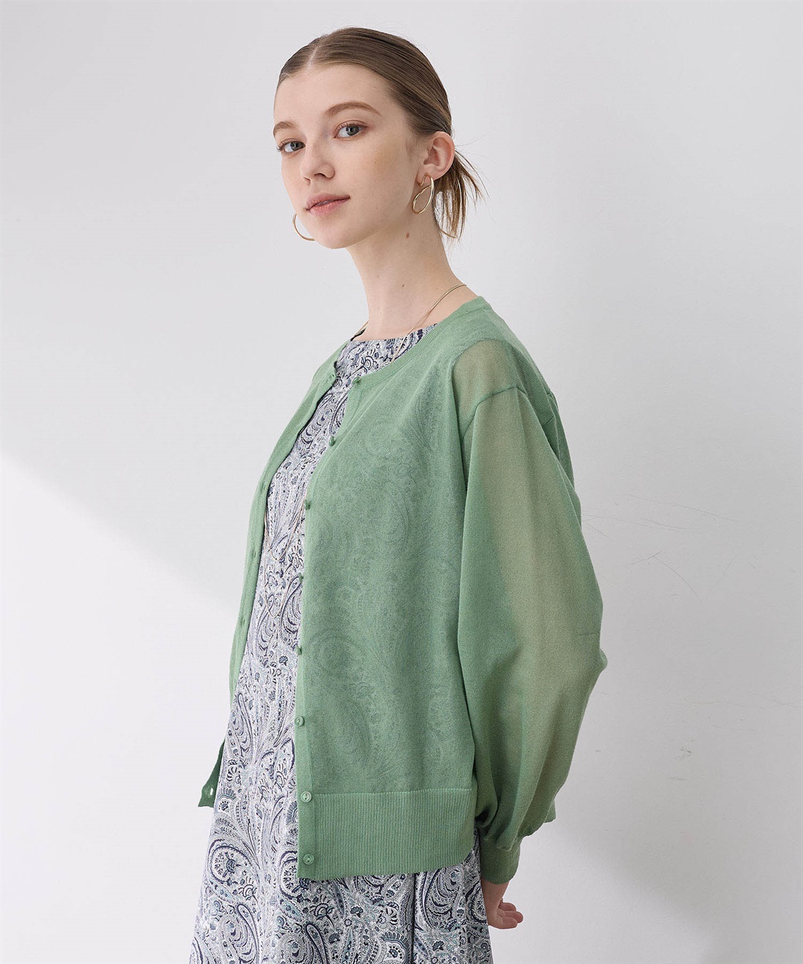 LE SOUK HOLIDAY シアーカーディガン_sub_11