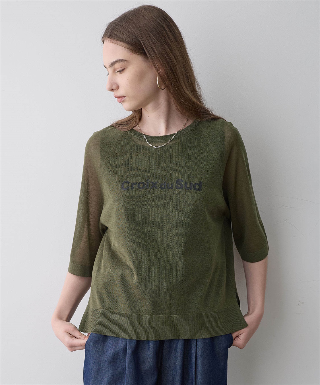 LE SOUK HOLIDAY ロゴニットプルオーバー_sub_2