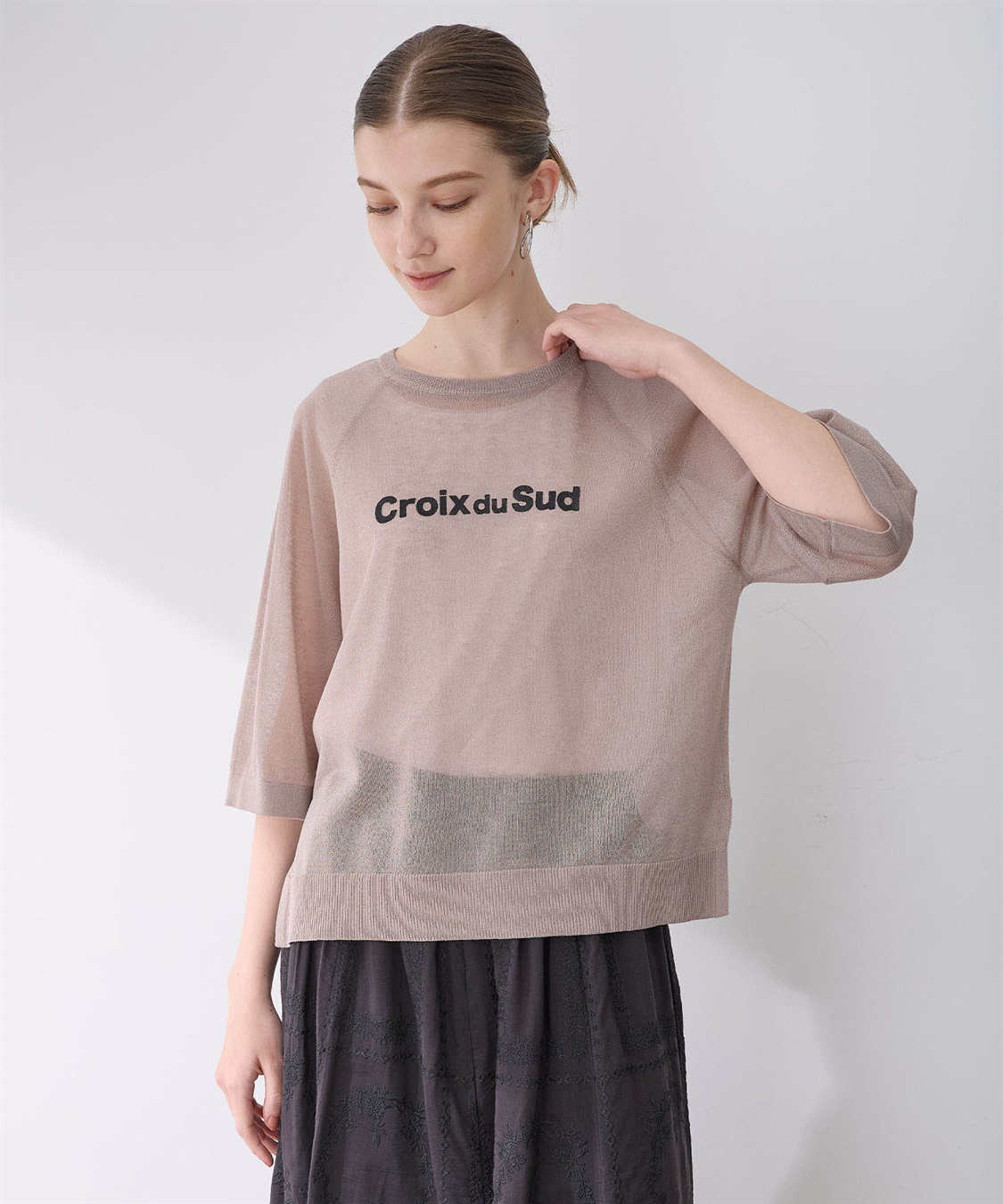 LE SOUK HOLIDAY ロゴニットプルオーバー_sub_6