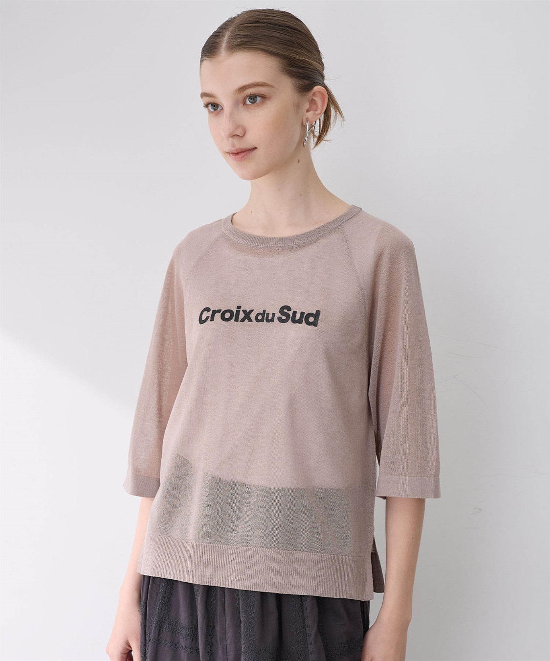 LE SOUK HOLIDAY ロゴニットプルオーバー_sub_7