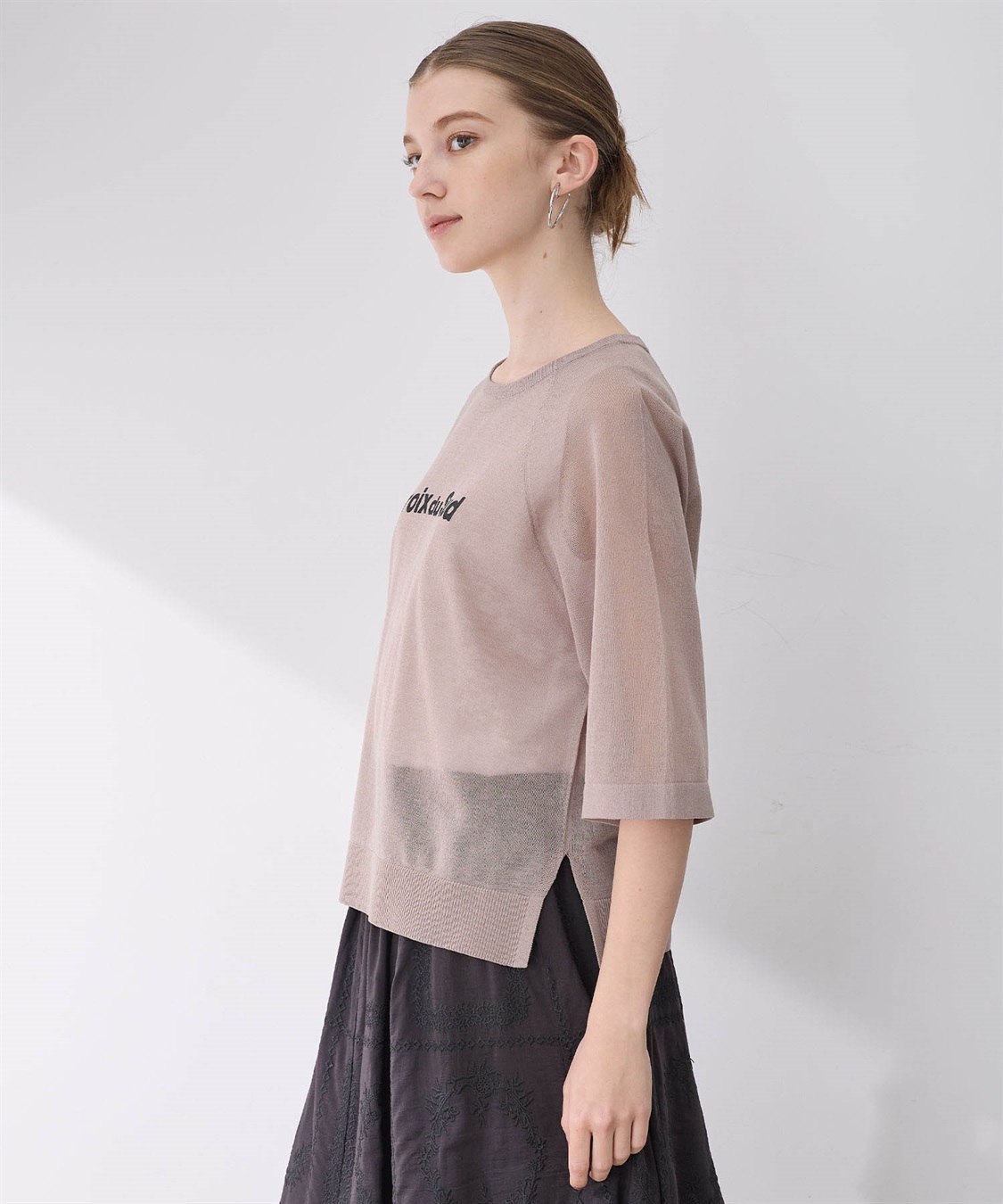 LE SOUK HOLIDAY ロゴニットプルオーバー_sub_8