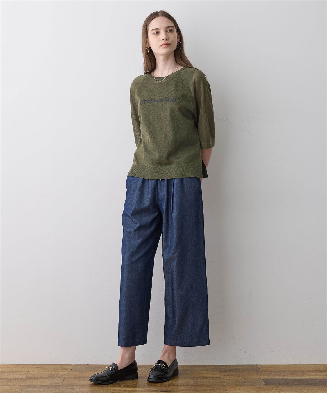 LE SOUK HOLIDAY ロゴニットプルオーバー_sub_14