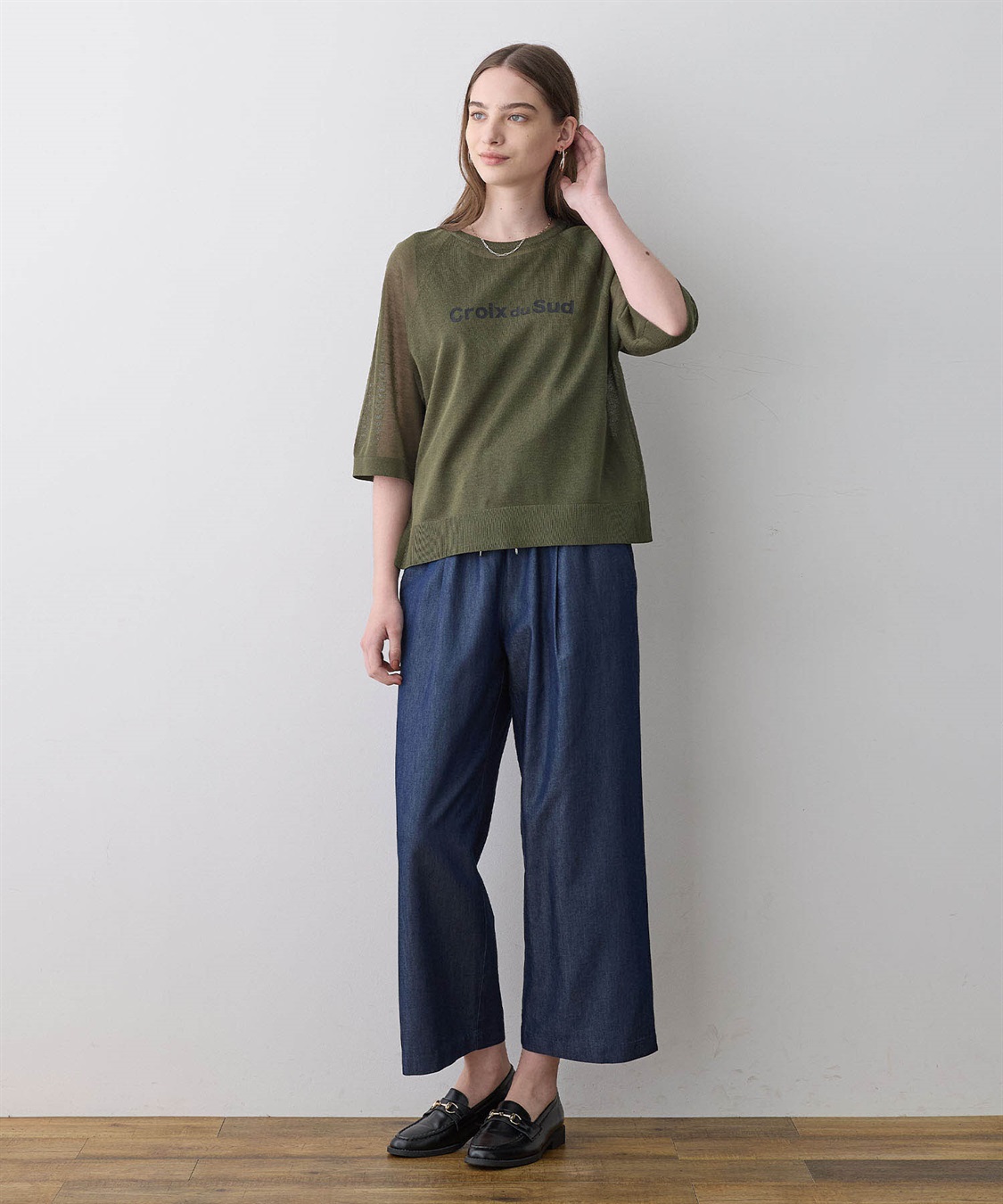 LE SOUK HOLIDAY ロゴニットプルオーバー_sub_16