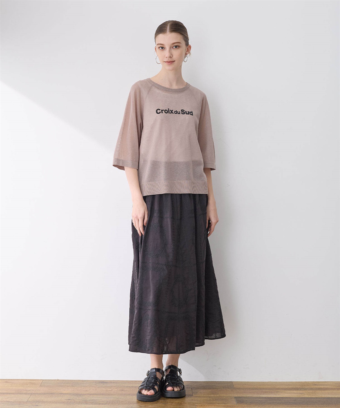 LE SOUK HOLIDAY ロゴニットプルオーバー_sub_17