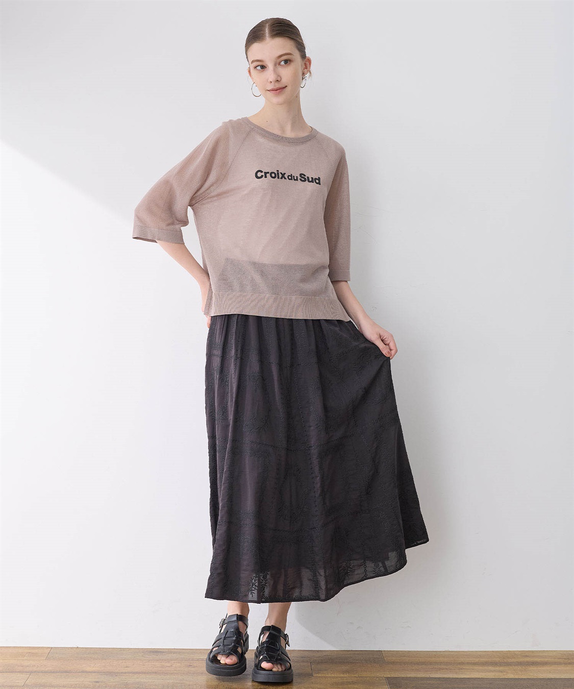 LE SOUK HOLIDAY ロゴニットプルオーバー_sub_19