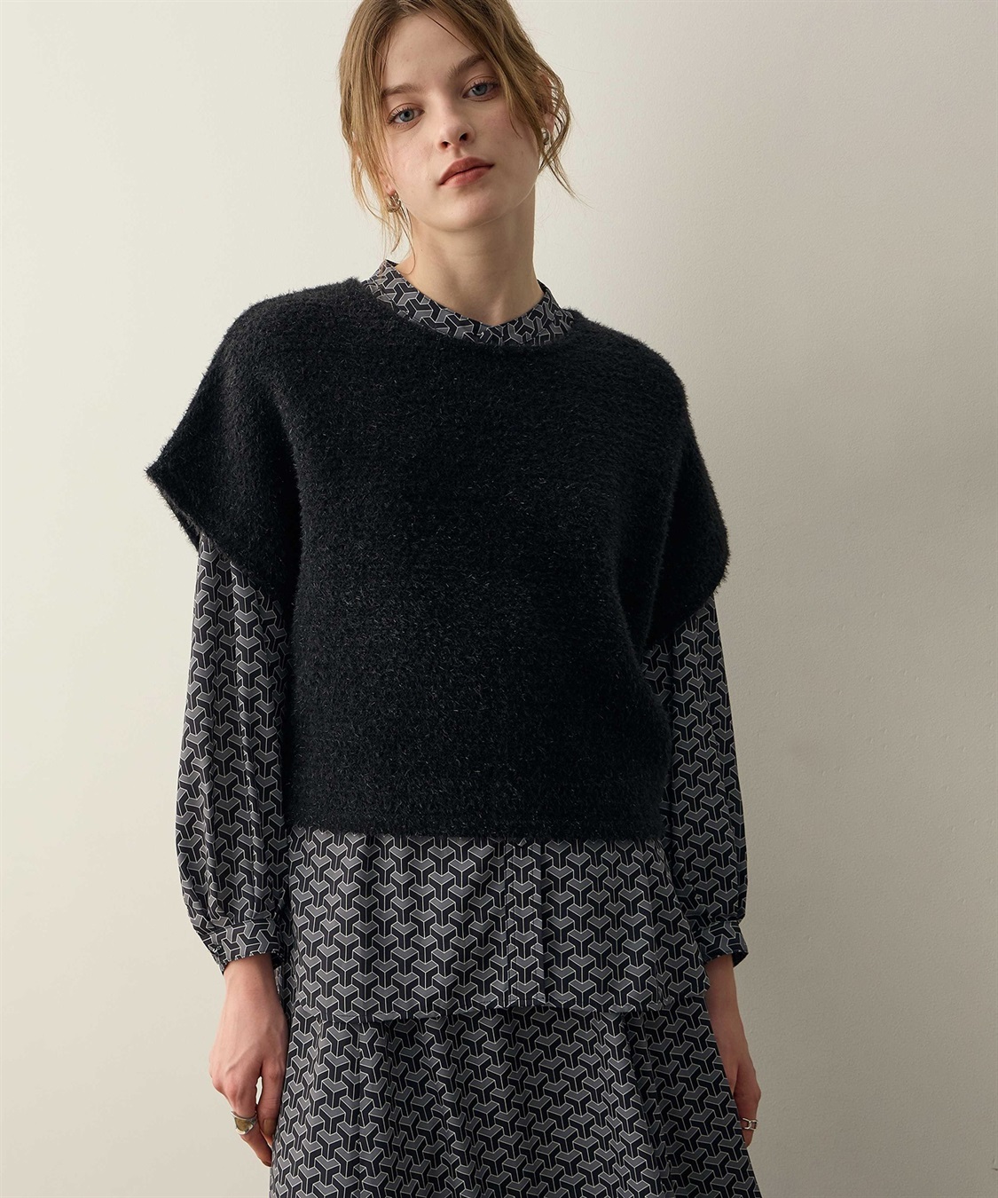 LE SOUK HOLIDAY ラメメッシュベスト_sub_7