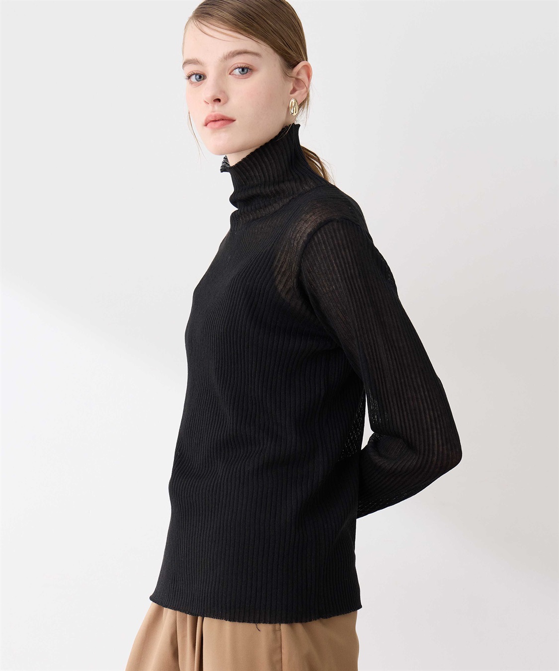 LE SOUK HOLIDAY シアーリブハイネック_sub_3