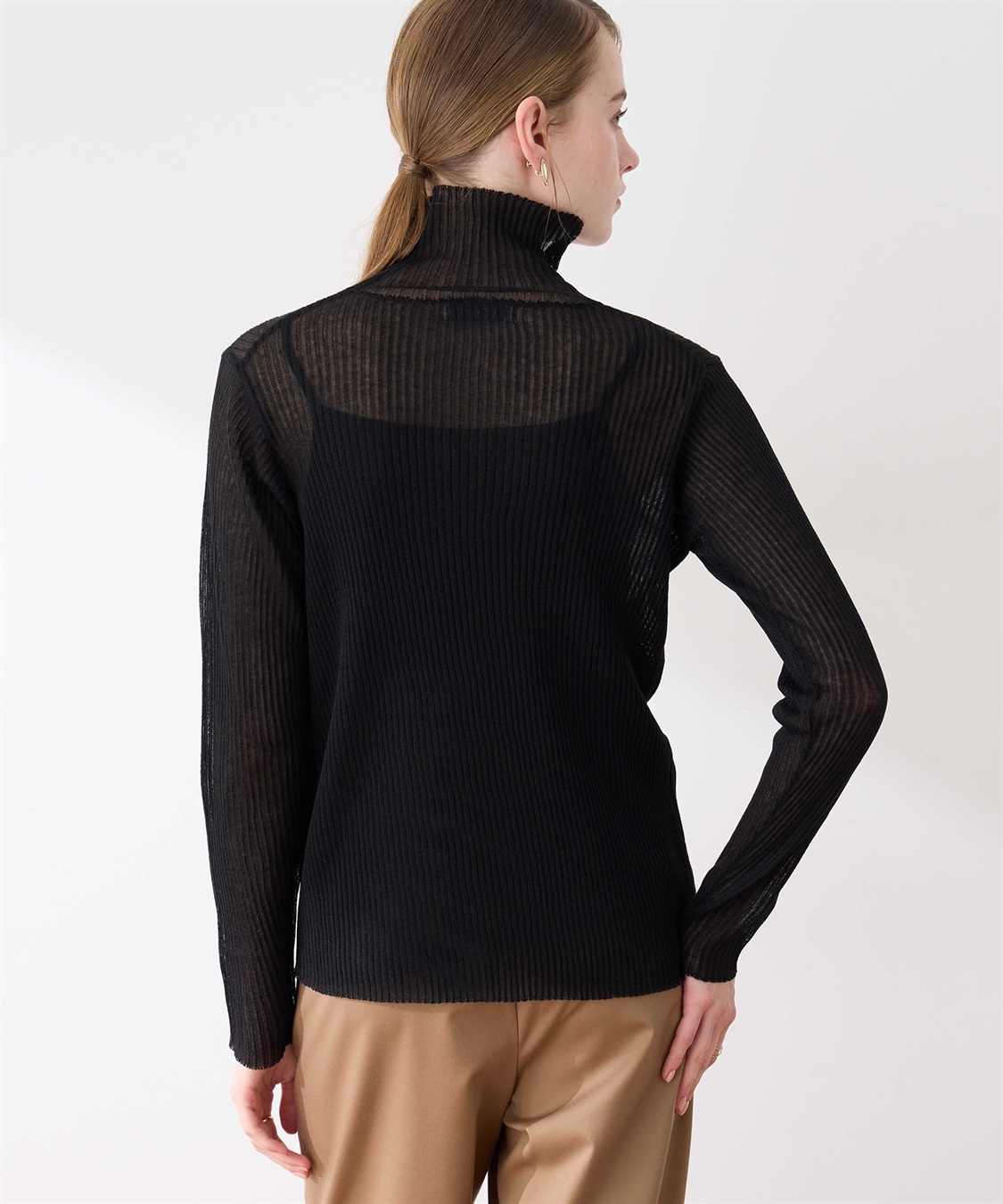 LE SOUK HOLIDAY シアーリブハイネック_sub_4