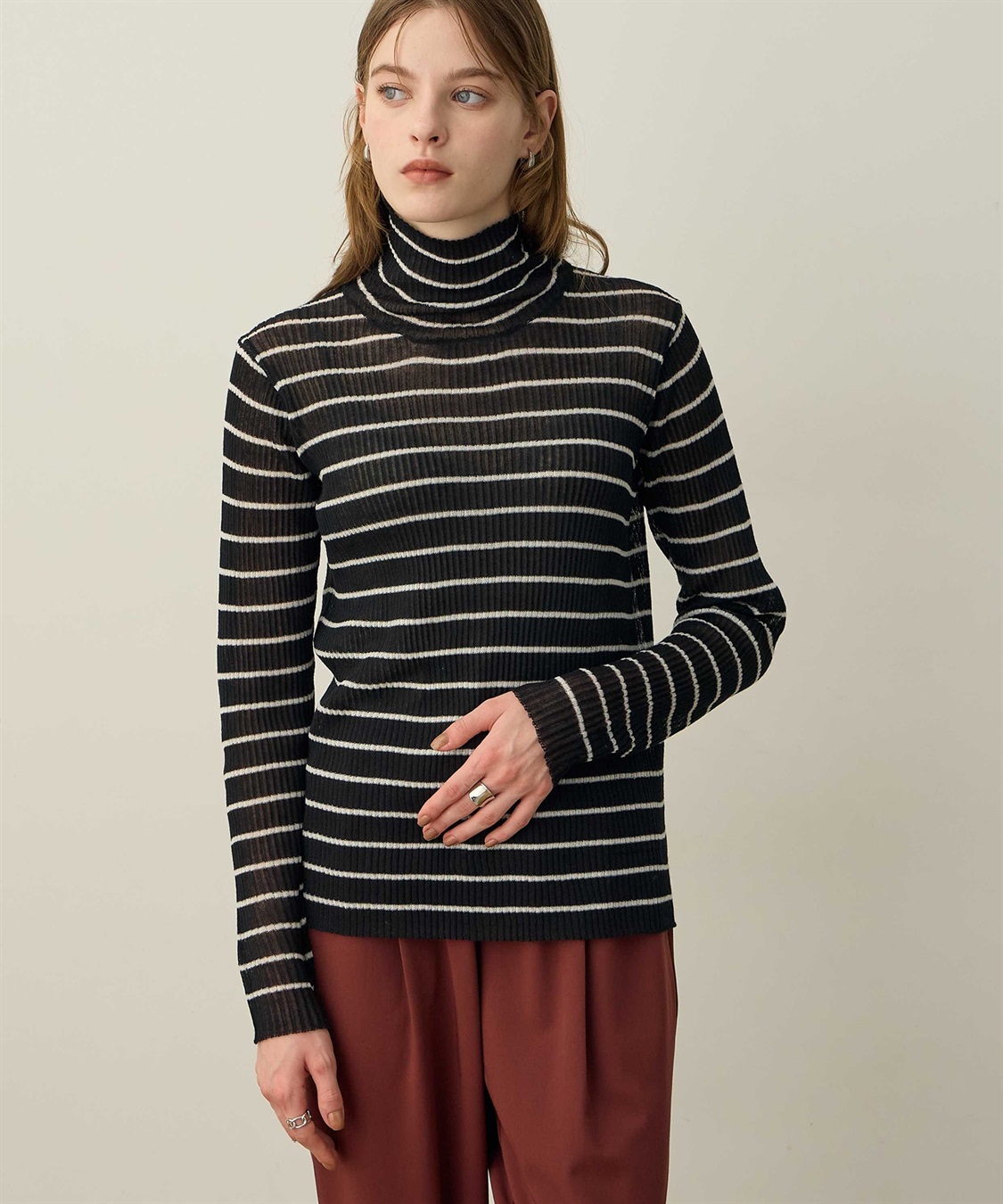 LE SOUK HOLIDAY シアーリブハイネック_sub_5