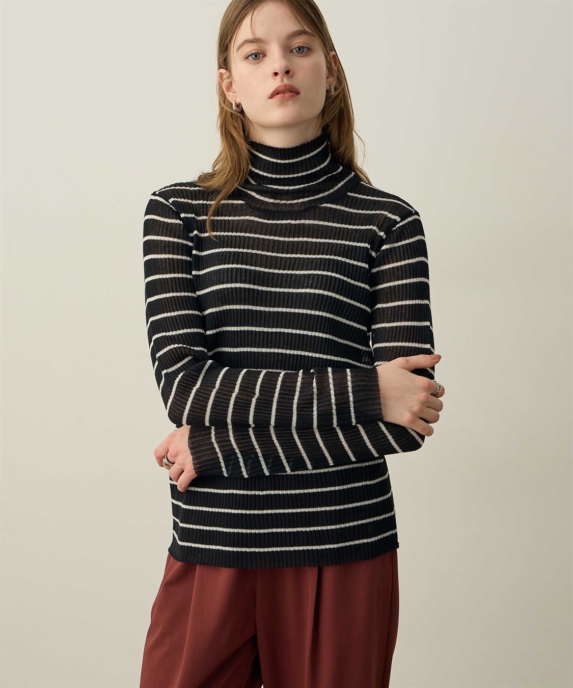 LE SOUK HOLIDAY シアーリブハイネック_sub_7