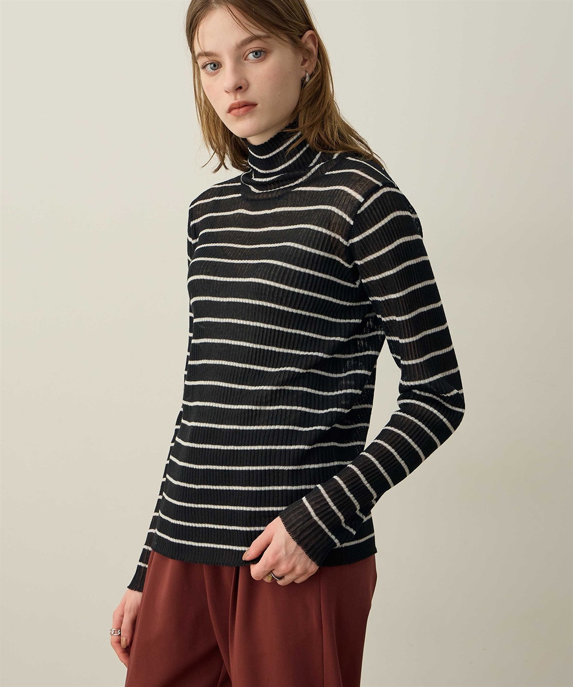 LE SOUK HOLIDAY シアーリブハイネック_sub_8