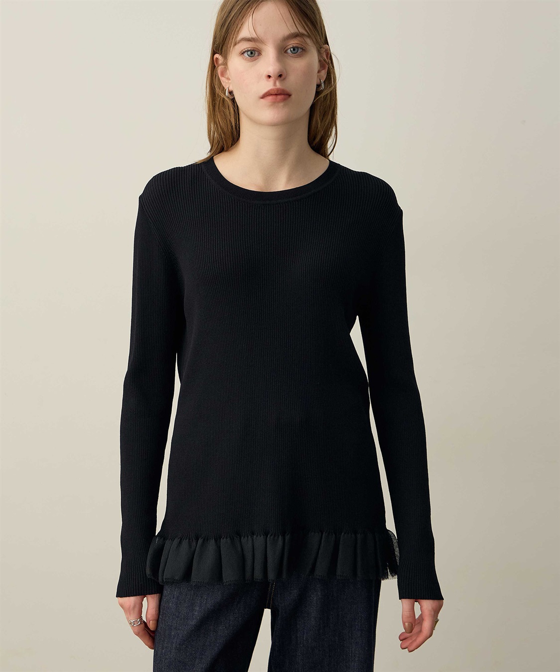 LE SOUK HOLIDAY チュールレイヤードプルオーバー_sub_1