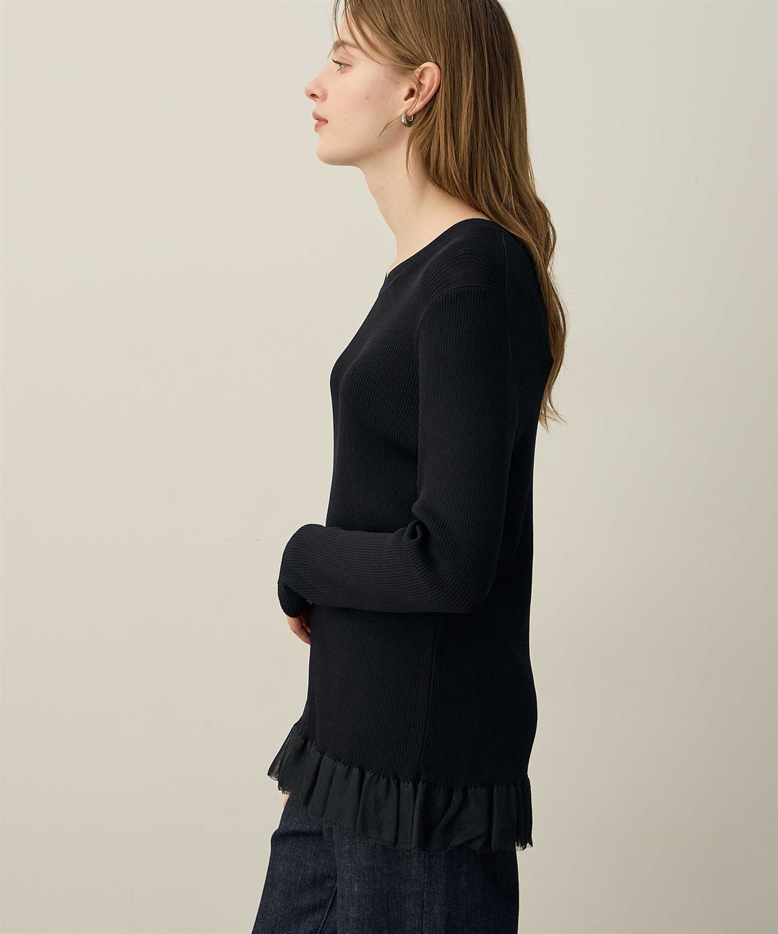 LE SOUK HOLIDAY チュールレイヤードプルオーバー_sub_4