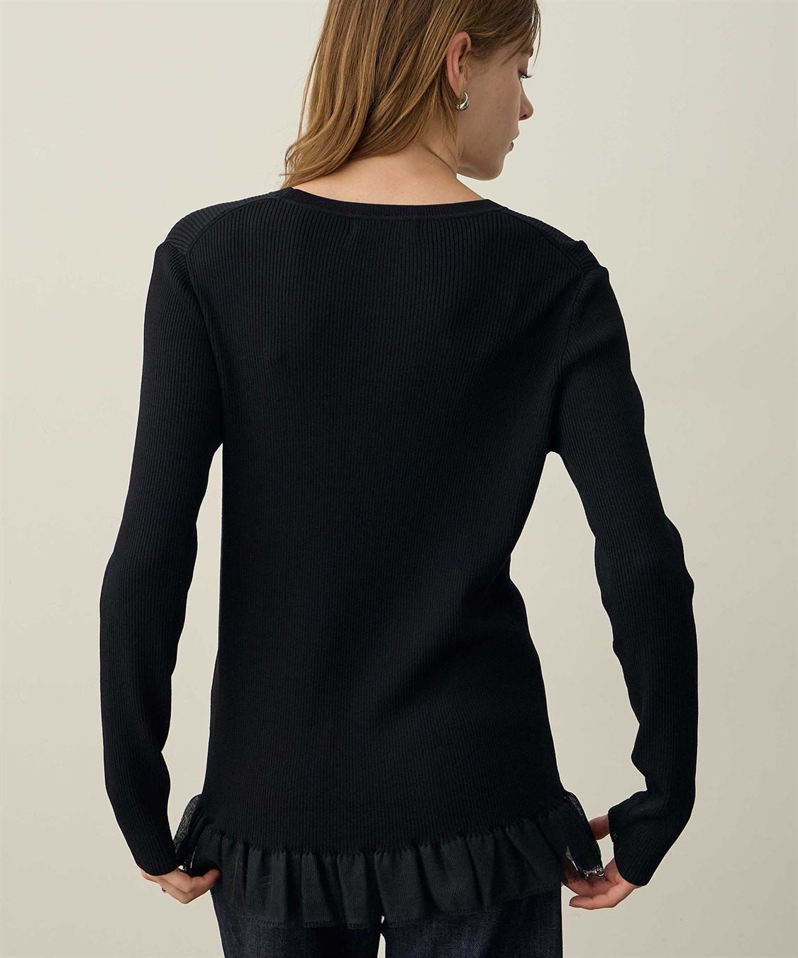 LE SOUK HOLIDAY チュールレイヤードプルオーバー_sub_5