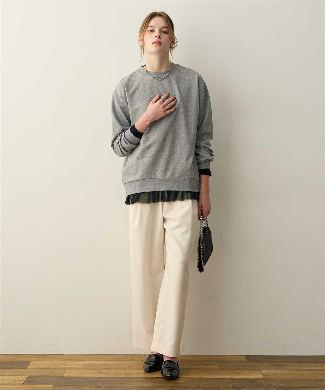 LE SOUK HOLIDAY チュールレイヤードプルオーバー_sub_10