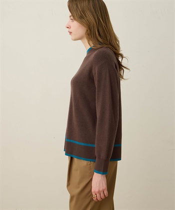 LE SOUK HOLIDAY バイカラーニット_subthumb_3