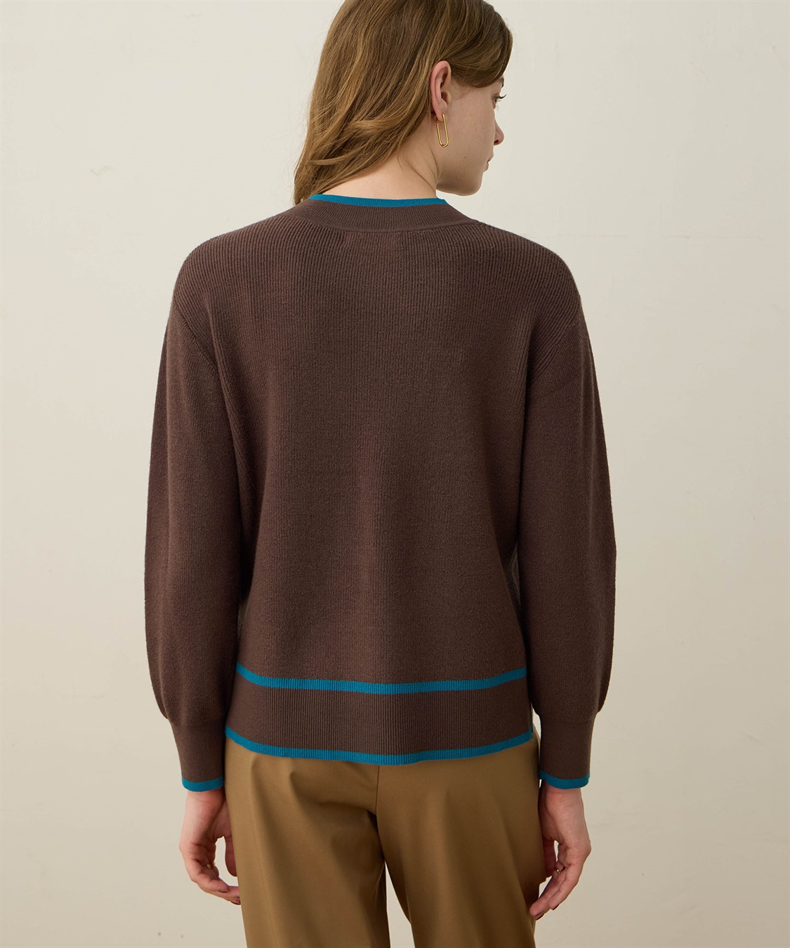 LE SOUK HOLIDAY バイカラーニット_sub_4