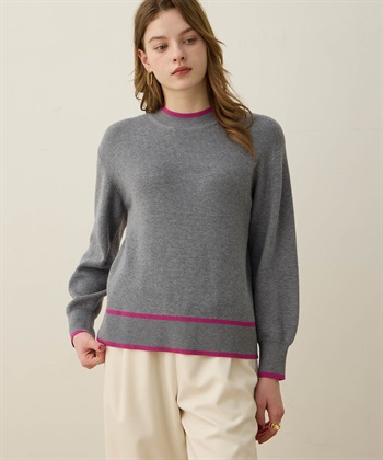 LE SOUK HOLIDAY バイカラーニット_subthumb_6