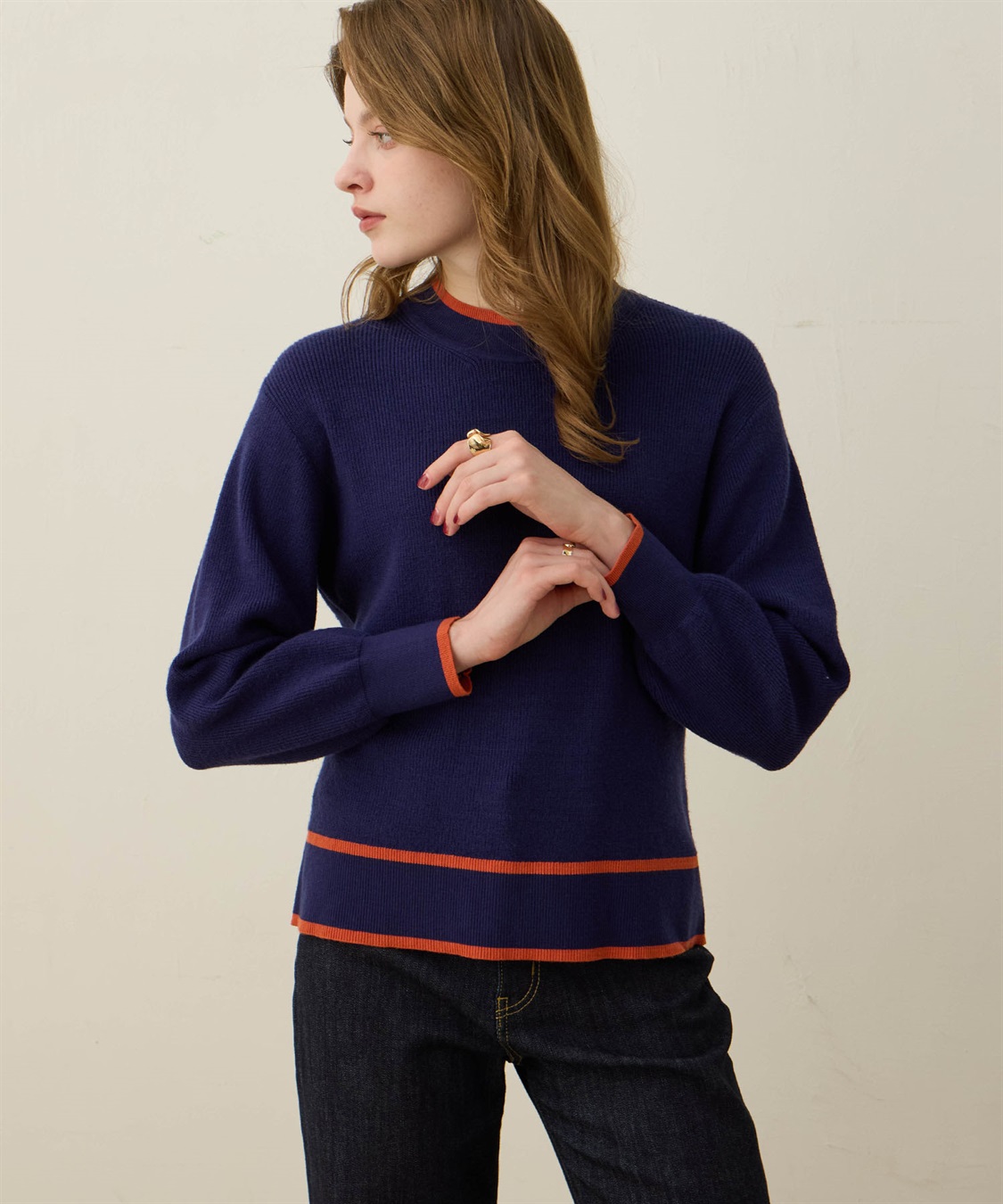 LE SOUK HOLIDAY バイカラーニット_sub_9