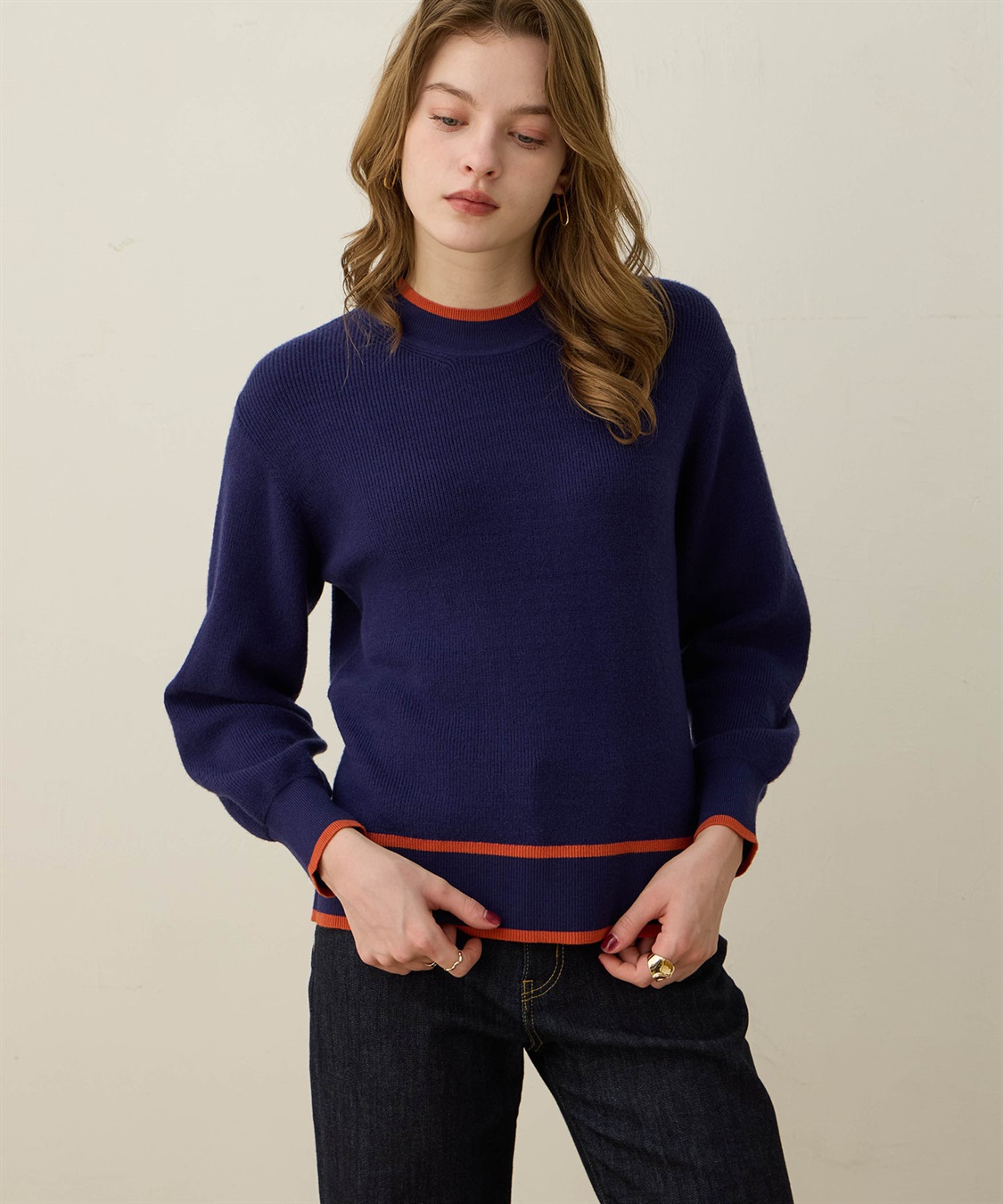 LE SOUK HOLIDAY バイカラーニット_sub_10