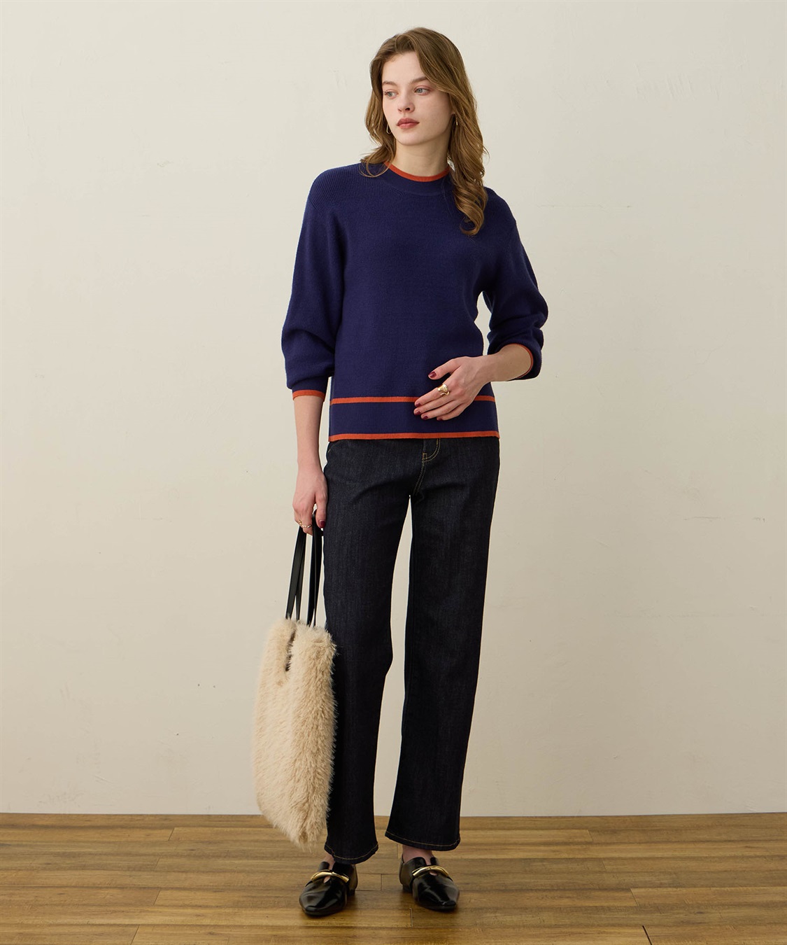 LE SOUK HOLIDAY バイカラーニット_sub_12