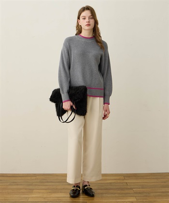 LE SOUK HOLIDAY バイカラーニット_subthumb_14