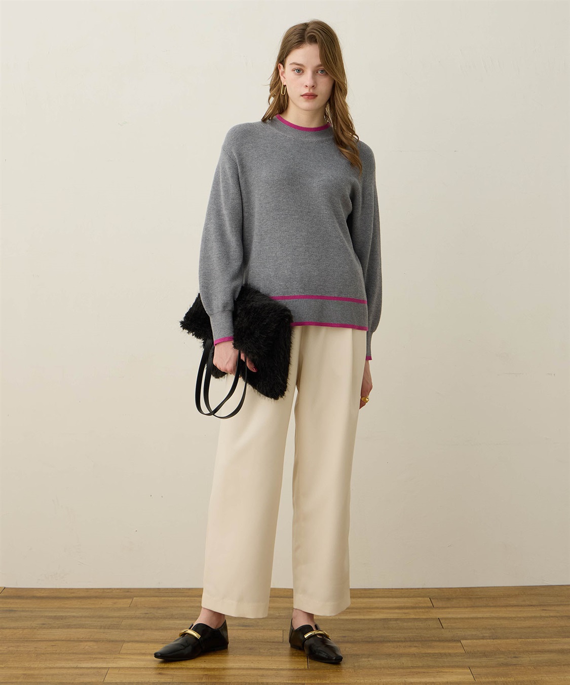 LE SOUK HOLIDAY バイカラーニット_sub_16