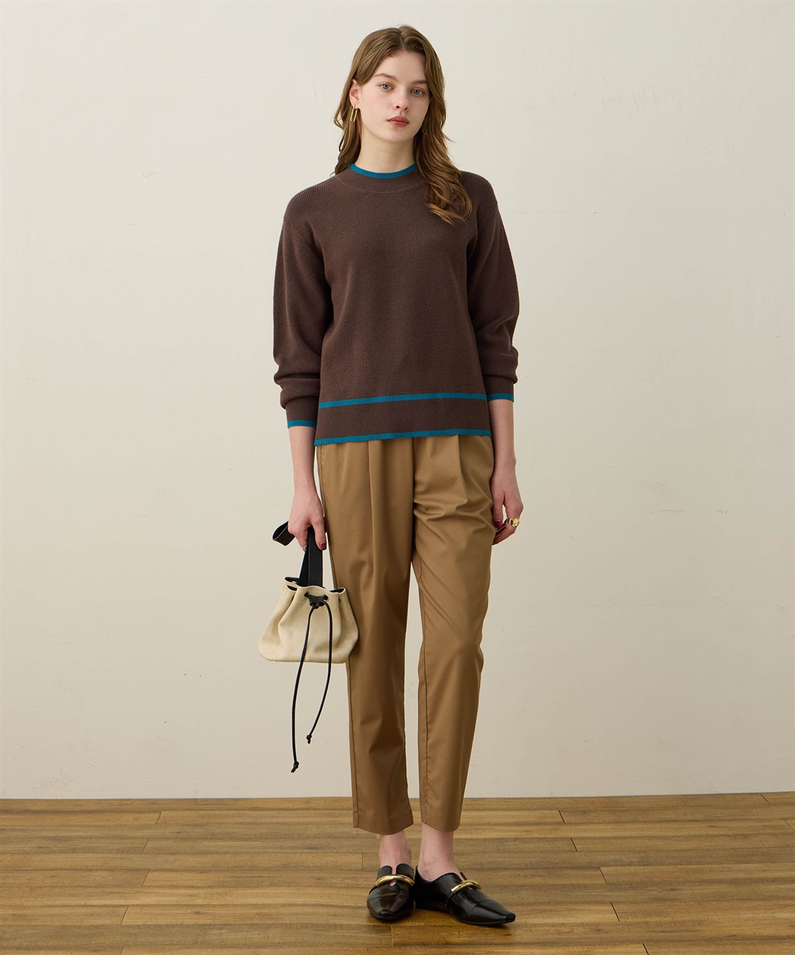 LE SOUK HOLIDAY バイカラーニット_sub_17