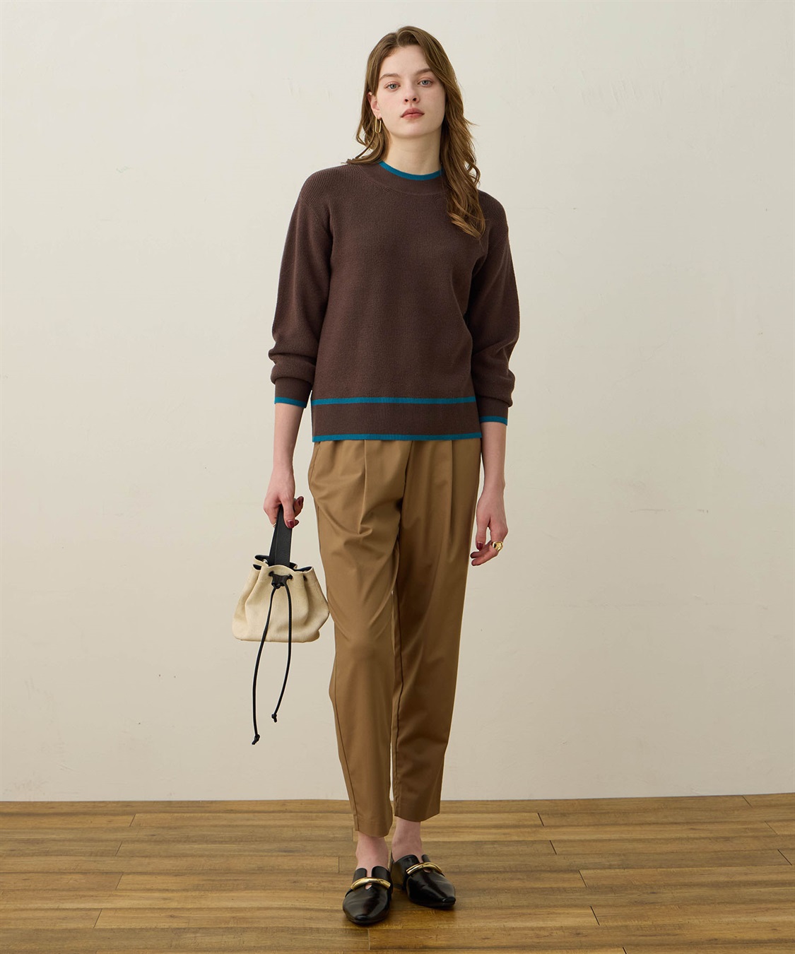 LE SOUK HOLIDAY バイカラーニット_sub_18