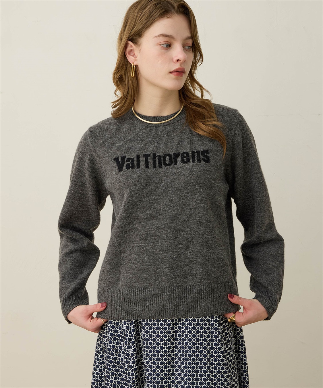 LE SOUK HOLIDAY ロゴニットプルオーバー_sub_2