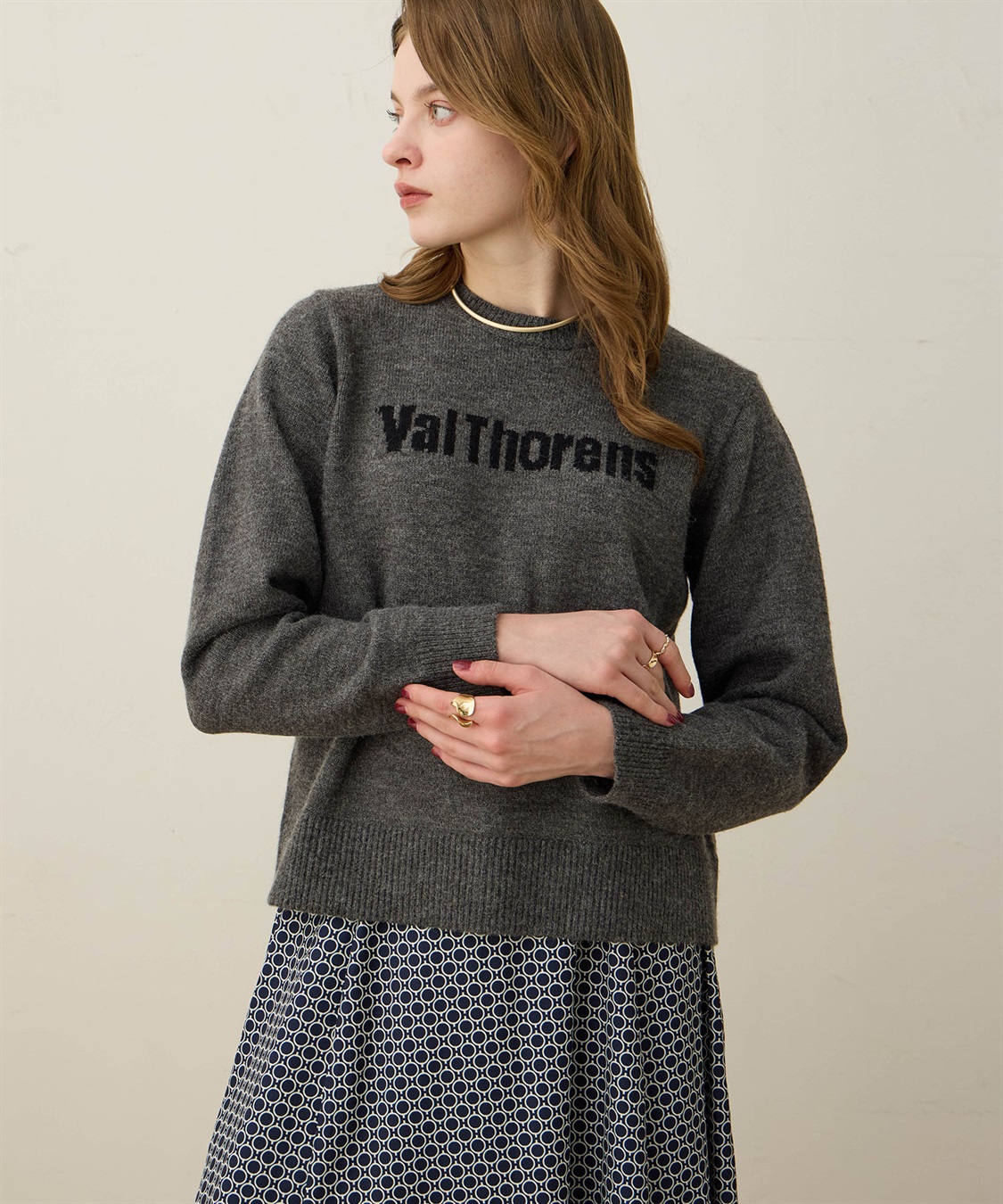 LE SOUK HOLIDAY ロゴニットプルオーバー_sub_3