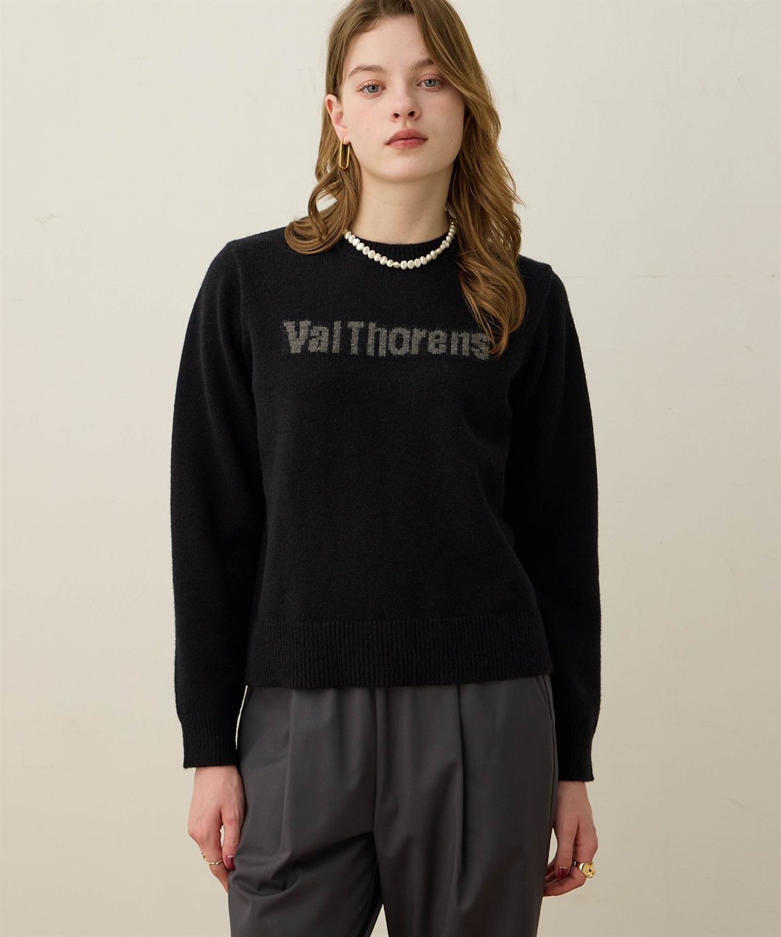 LE SOUK HOLIDAY ロゴニットプルオーバー_sub_7