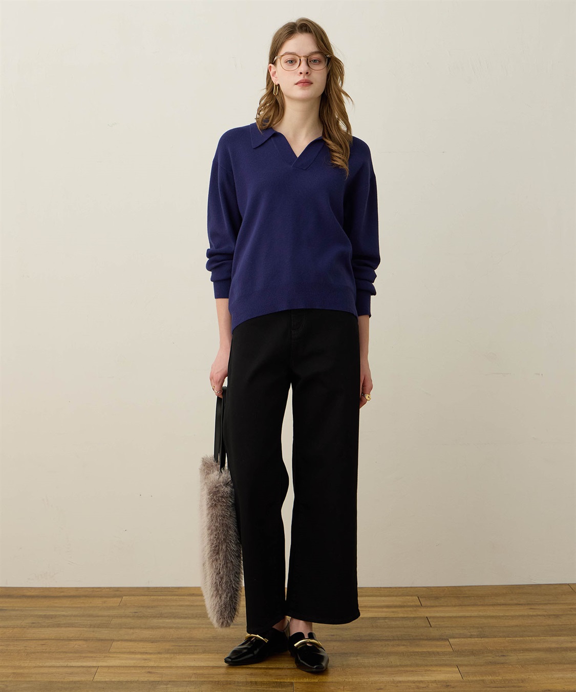 LE SOUK HOLIDAY スキッパーニットプルオーバー_sub_14