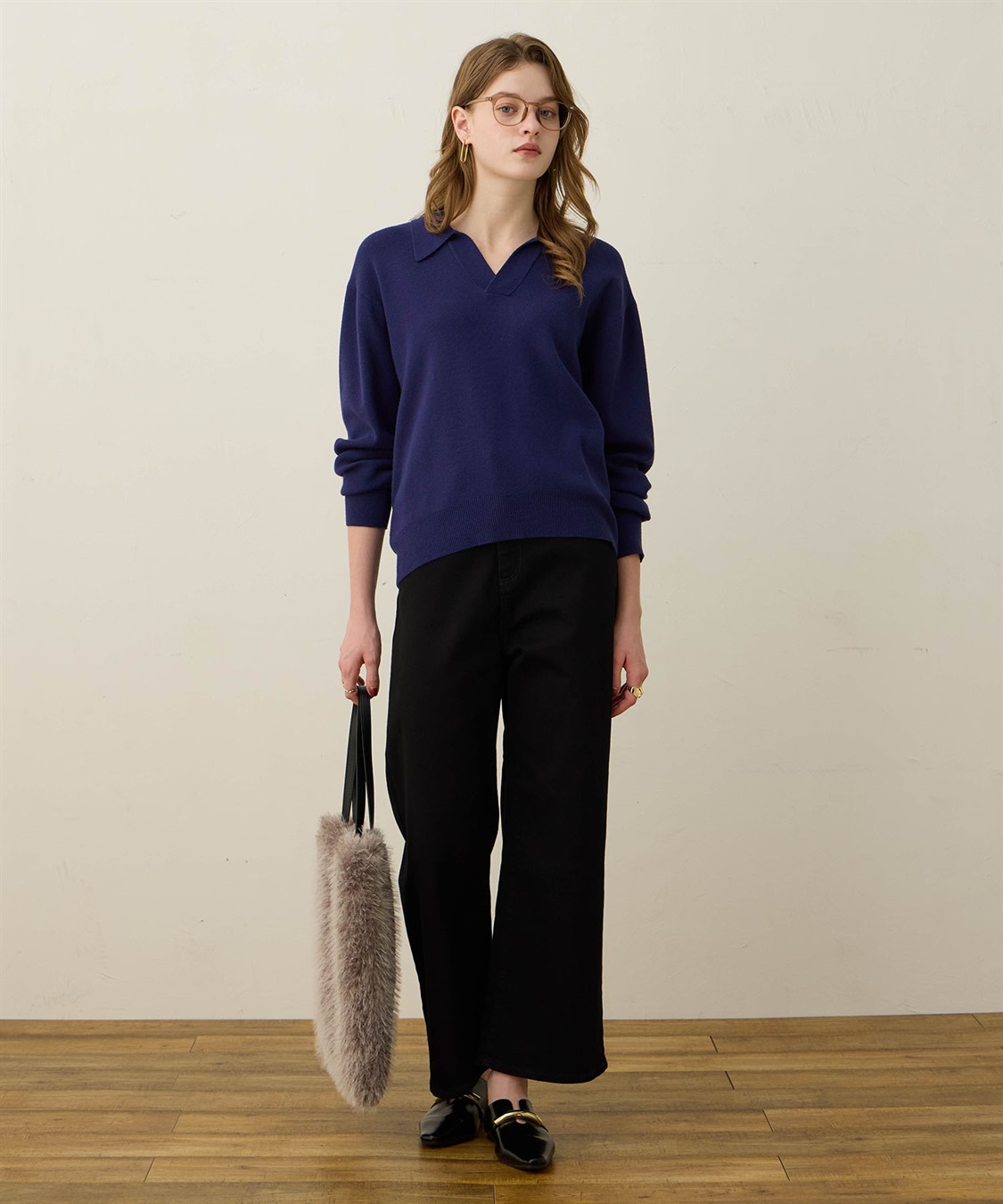 LE SOUK HOLIDAY スキッパーニットプルオーバー_sub_15