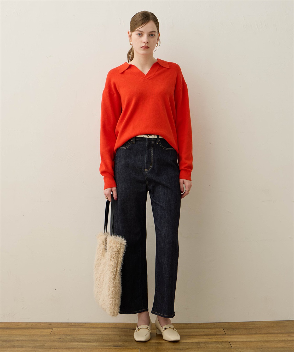 LE SOUK HOLIDAY スキッパーニットプルオーバー_sub_16