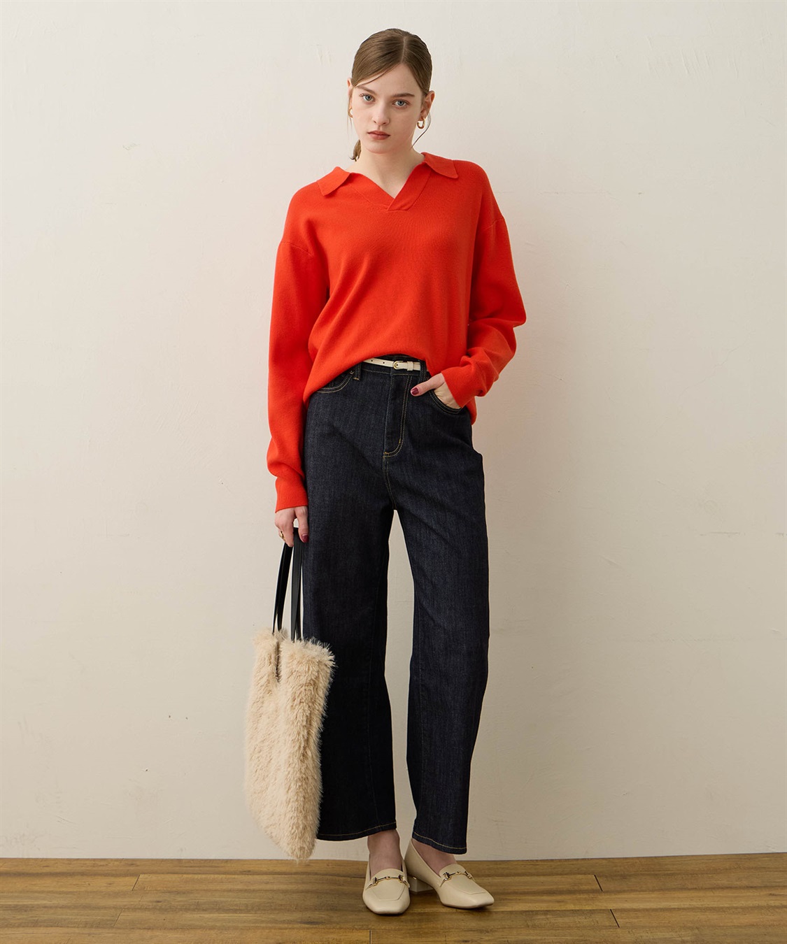 LE SOUK HOLIDAY スキッパーニットプルオーバー_sub_17