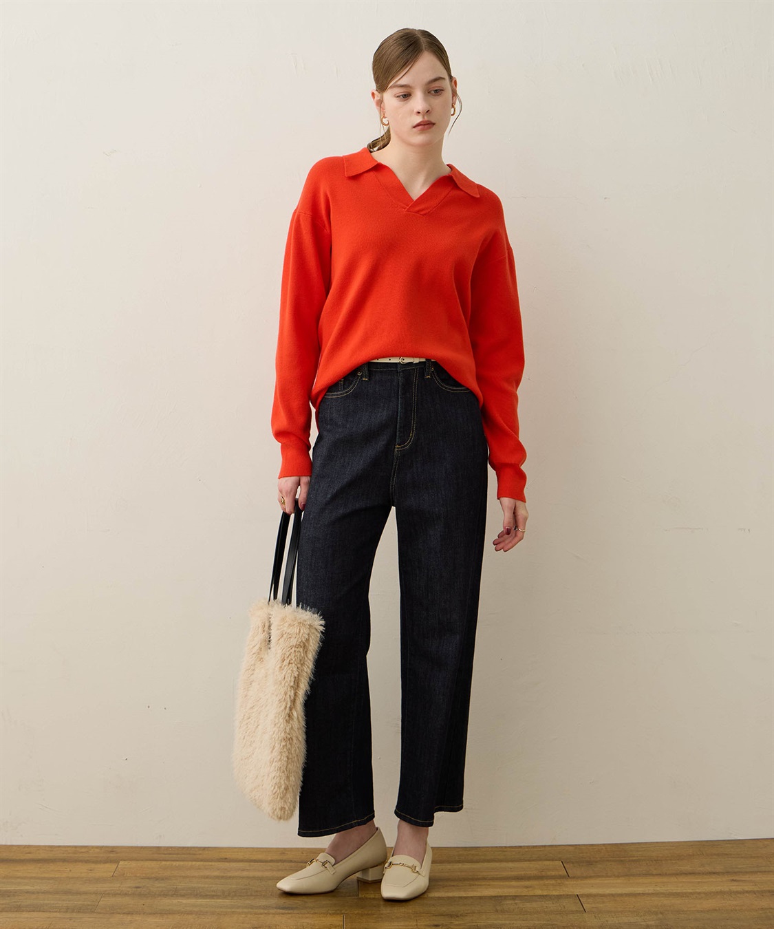 LE SOUK HOLIDAY スキッパーニットプルオーバー_sub_18